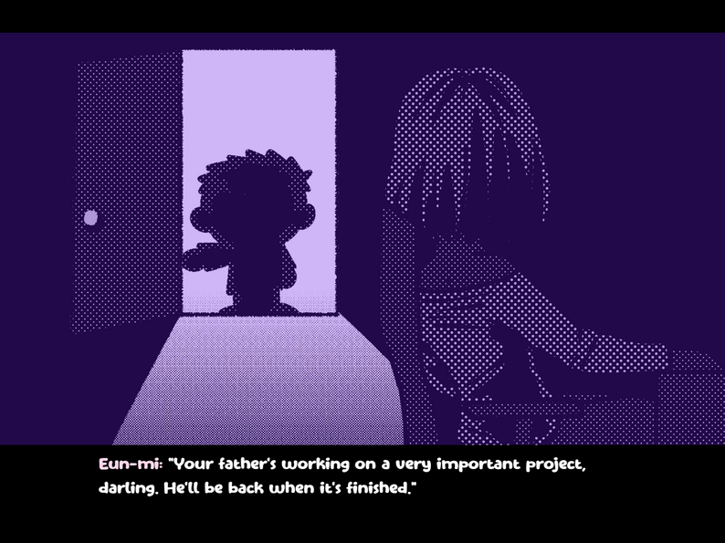 Eun-Mi tells Toby about daddy